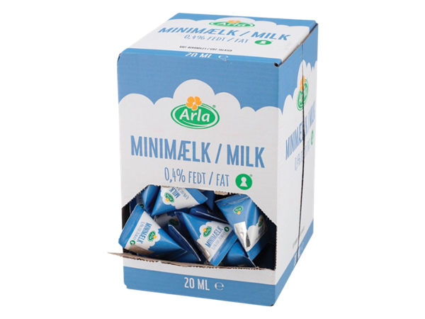 Arla minimælk til kaffen