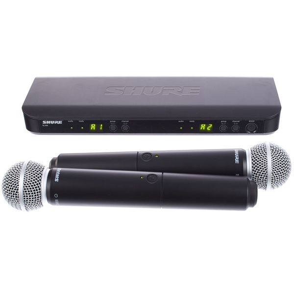 Shure - Professionel trådløse mikrofoner (2 stk)