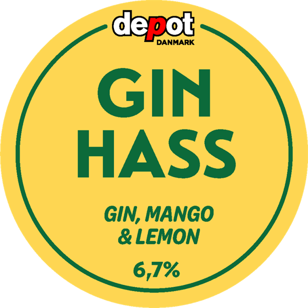Gin Hass Cocktail - 12 l. fustage, 6,7%
