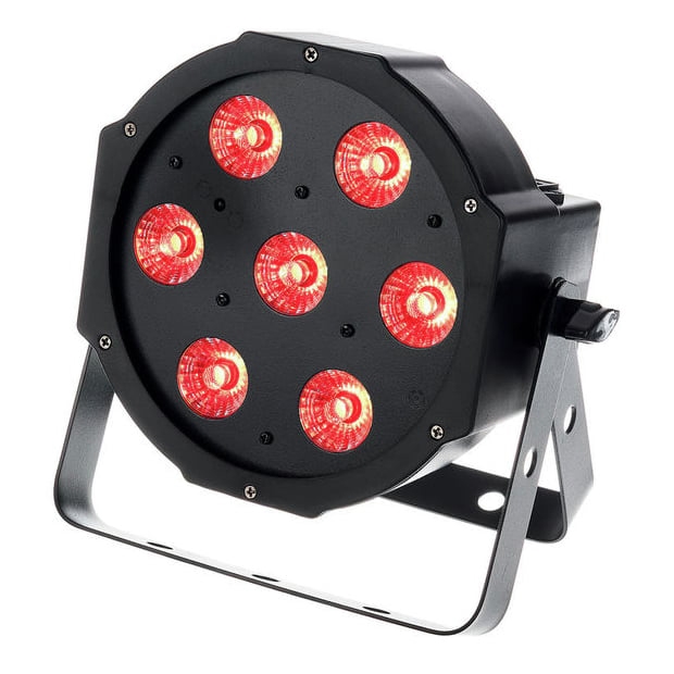 Fem Bunke af Omvendt LED Stemningslys til udlejning - Inkl. fjernbetjening