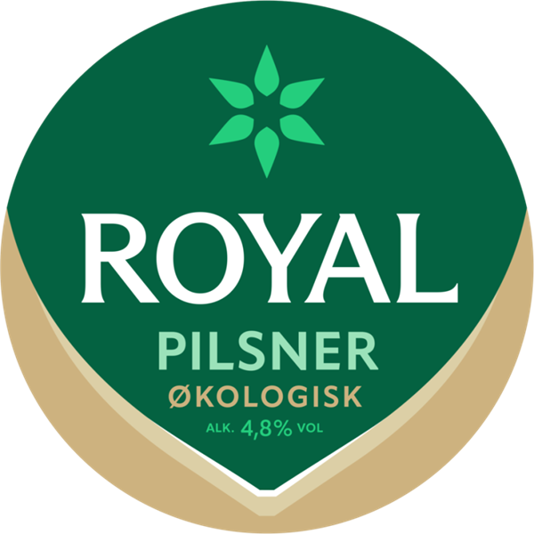 Royal Økologisk Pilsner - 20 l. fustage, 4,8%